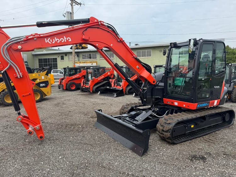 Kubota KX080-5R3A Compact Excavator from YES Equipment