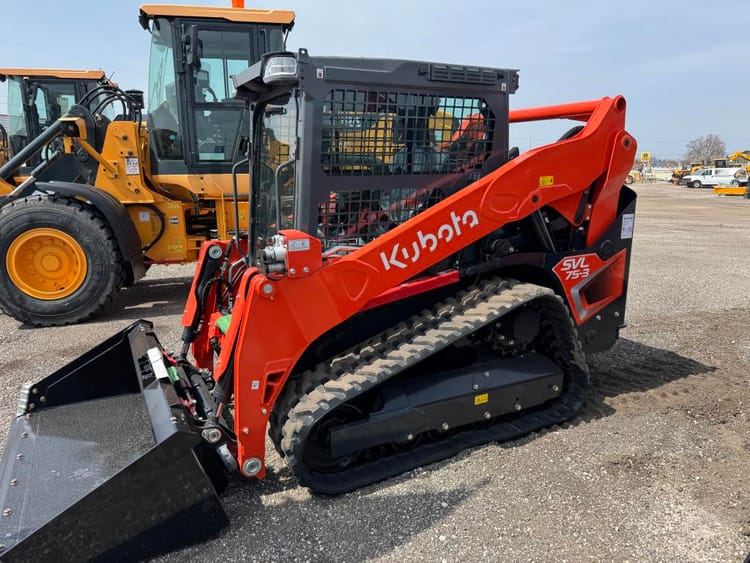 Kubota SVL75-3HFWCC Compact Track Loader from YES Equipment