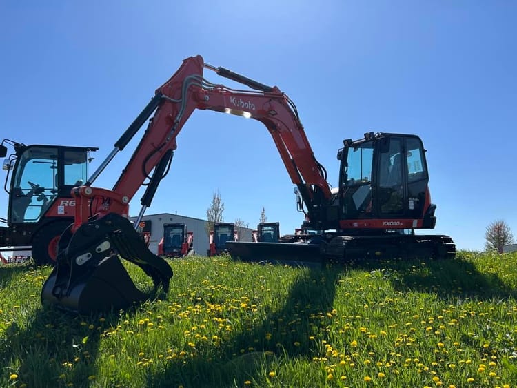 Kubota KX080-5S3A Compact Excavator from YES Equipment