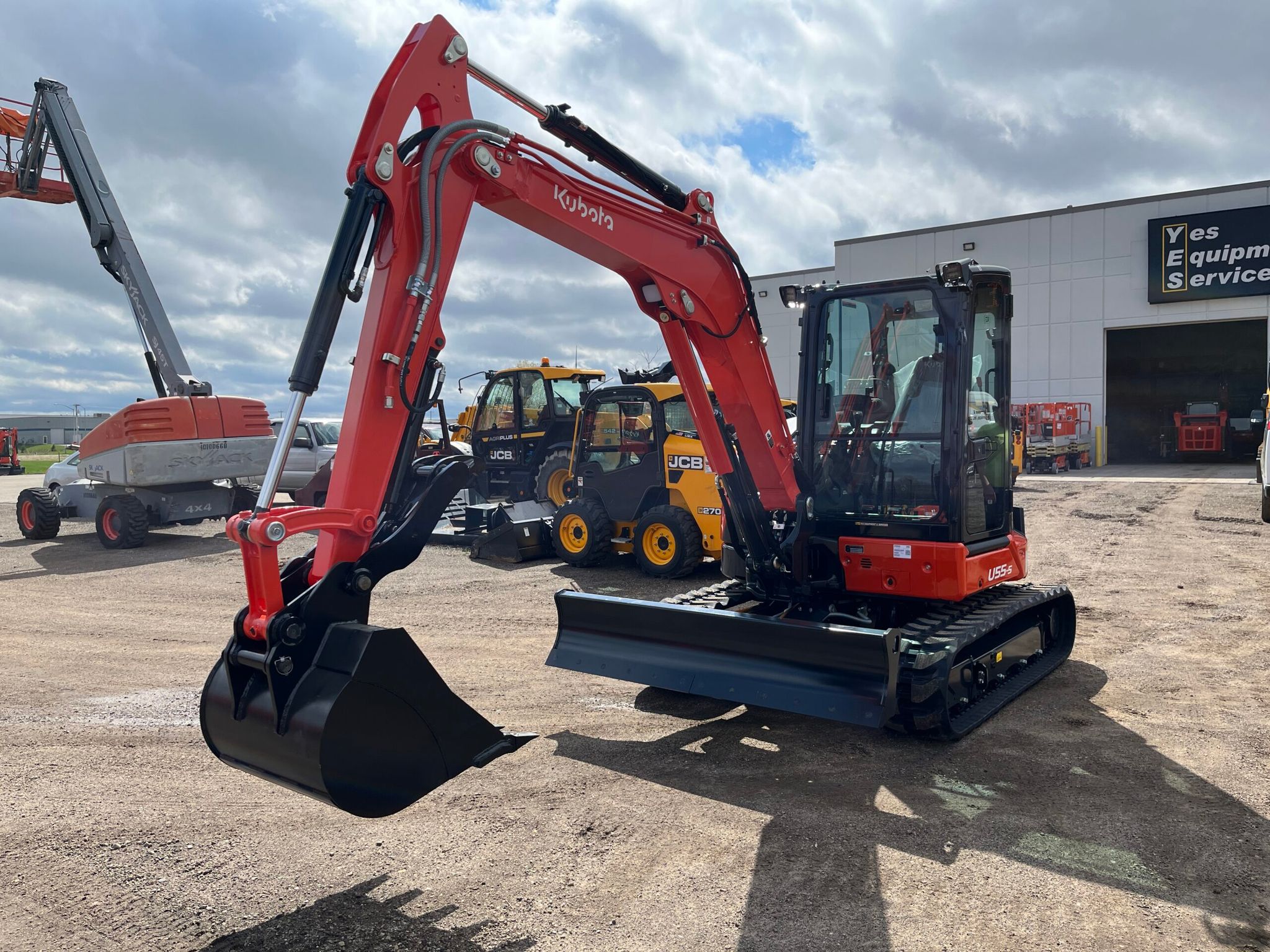 Kubota U55-5R3AP Compact Excavator from YES Equipment