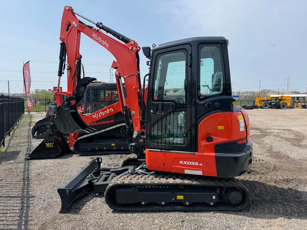 Kubota KX033-4R3A Compact Excavator from YES Equipment