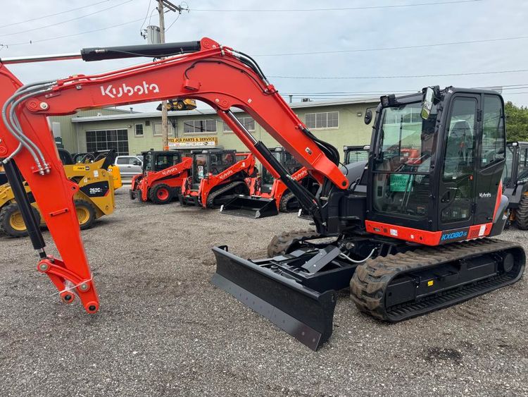 Kubota KX080-5R3A Compact Excavator from YES Equipment